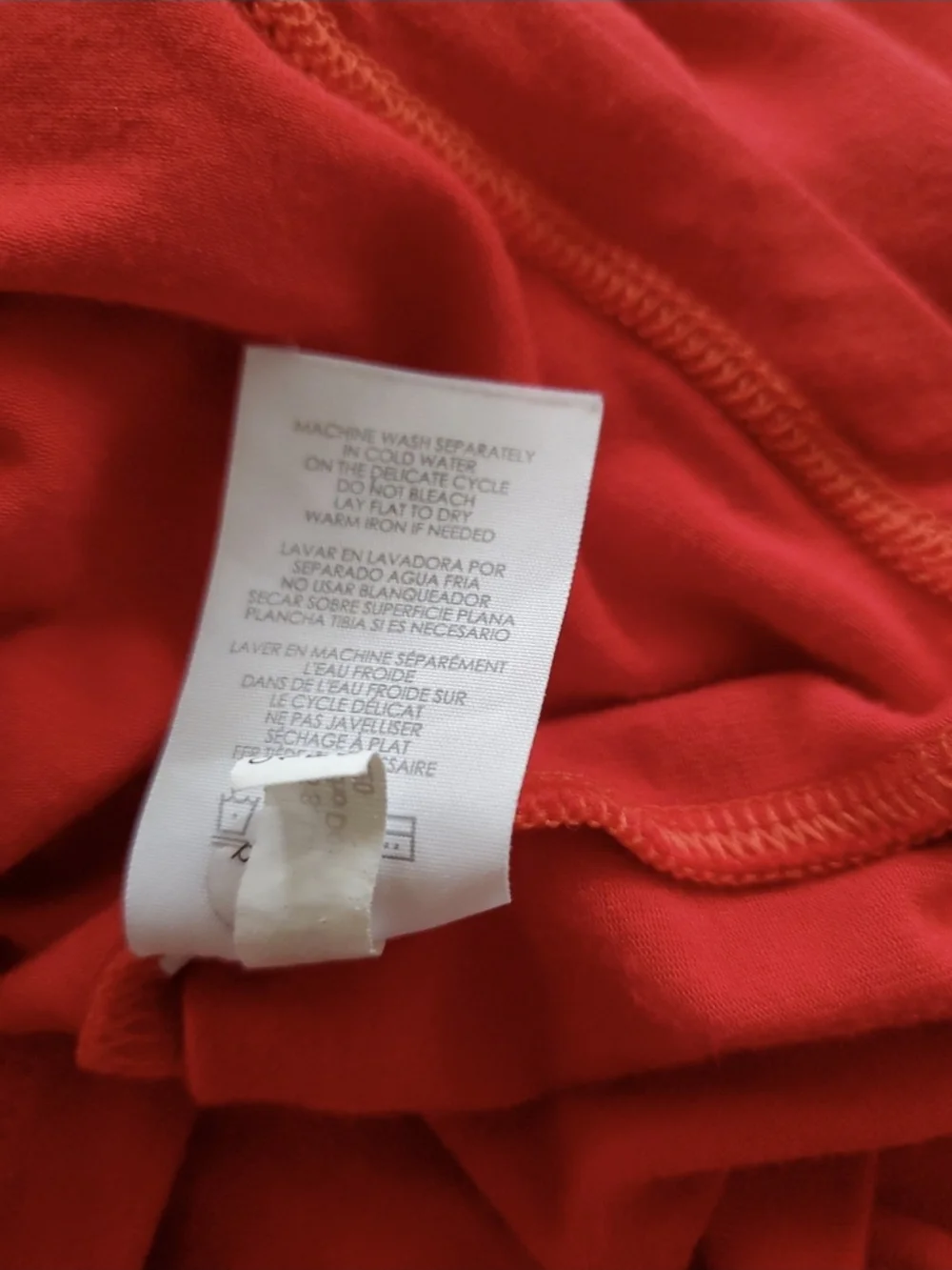 CAbi 3051 Scarlett Red Tie-Back Sleeveless Tank - Large - Picture 7 of 7